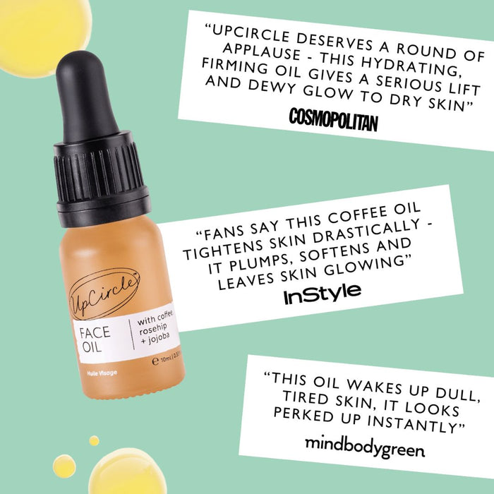 small product image-3,Organic Face Oil with Coffee Extract - Travel Size