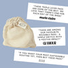 product image-3,Cotton + Bamboo Makeup Remover Pads