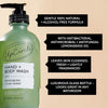 product image-4,Natural Hand + Body Wash with Lemongrass
