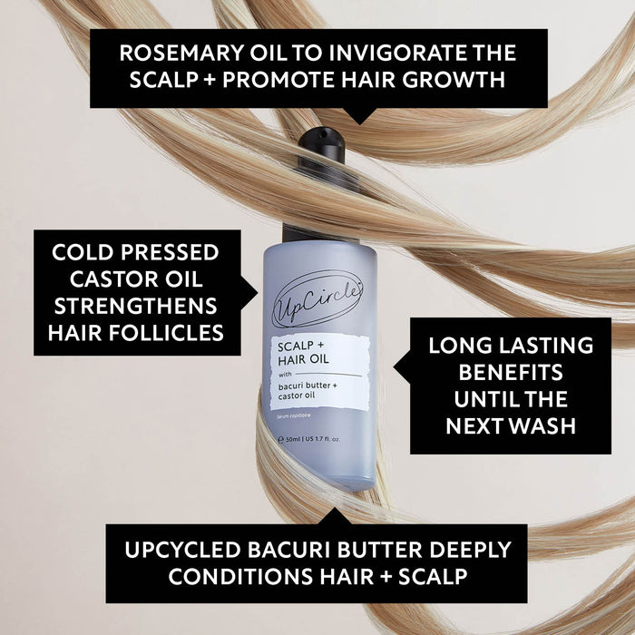 small product image-8,Scalp + Hair Oil with Bacuri Butter + Castor Oil