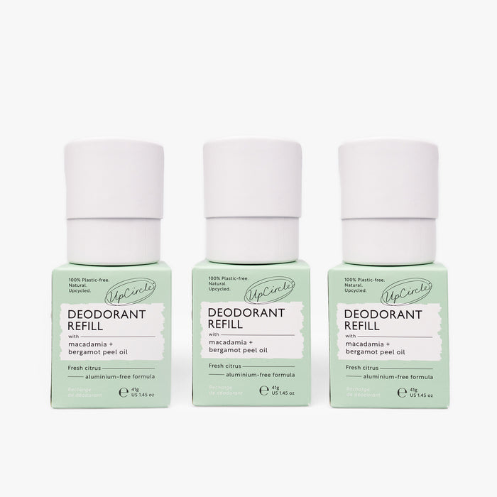 product image-1,3x Deodorant Refills with Macadamia + Bergamot