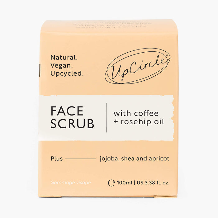 small product image-2,Face Scrub with Coffee + Rosehip Oil