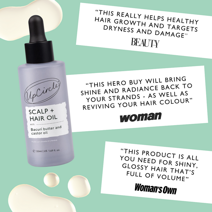 small product image-11,Scalp + Hair Oil with Bacuri Butter + Castor Oil