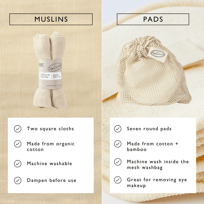 small product image-8,Cotton + Bamboo Makeup Remover Pads