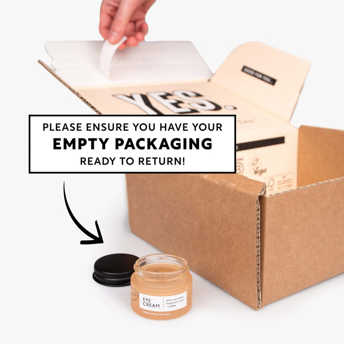 small product image-2,RETURN + REFILL Eye Cream with Hyaluronic Acid + Coffee - ON PAUSE