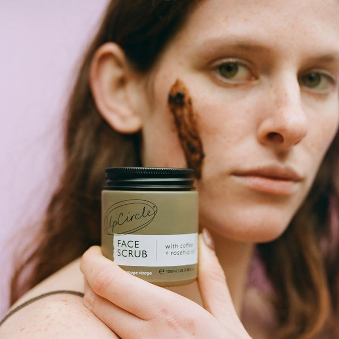 small product image-4,Face Scrub with Coffee + Rosehip Oil