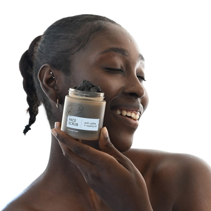 small product image-10,Face Scrub with Coffee + Rosehip Oil