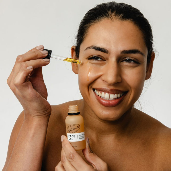 small product image-7,Organic Face Oil with Coffee Extract - Travel Size